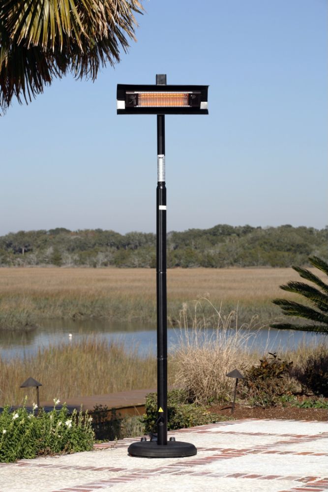 Mojave Sun 1500 Watt Electric Infrared Straight Black Steel Pole-Mounted Patio Heater at Kmart.com