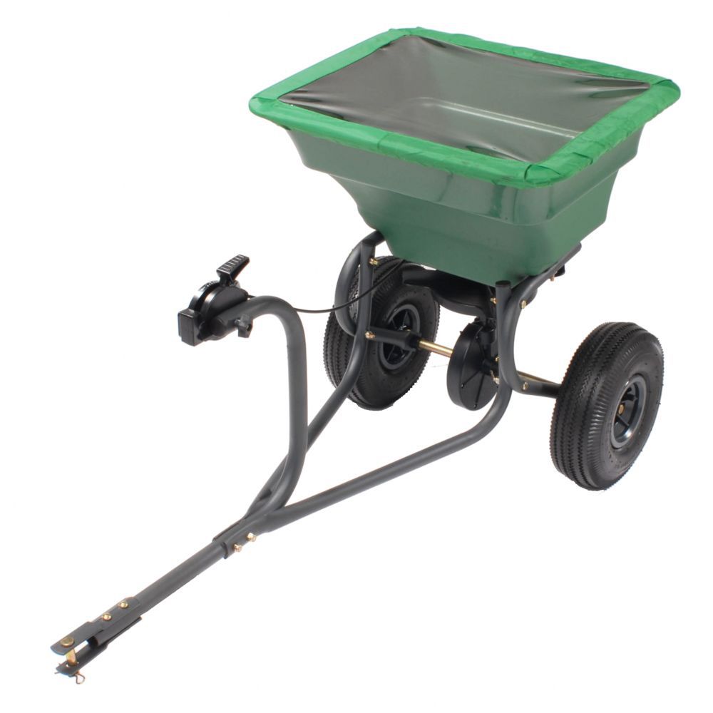 Precision Products 75 LB Tow Broadcast Spreader w/ 10" Pneumatic Tires at Sears.com