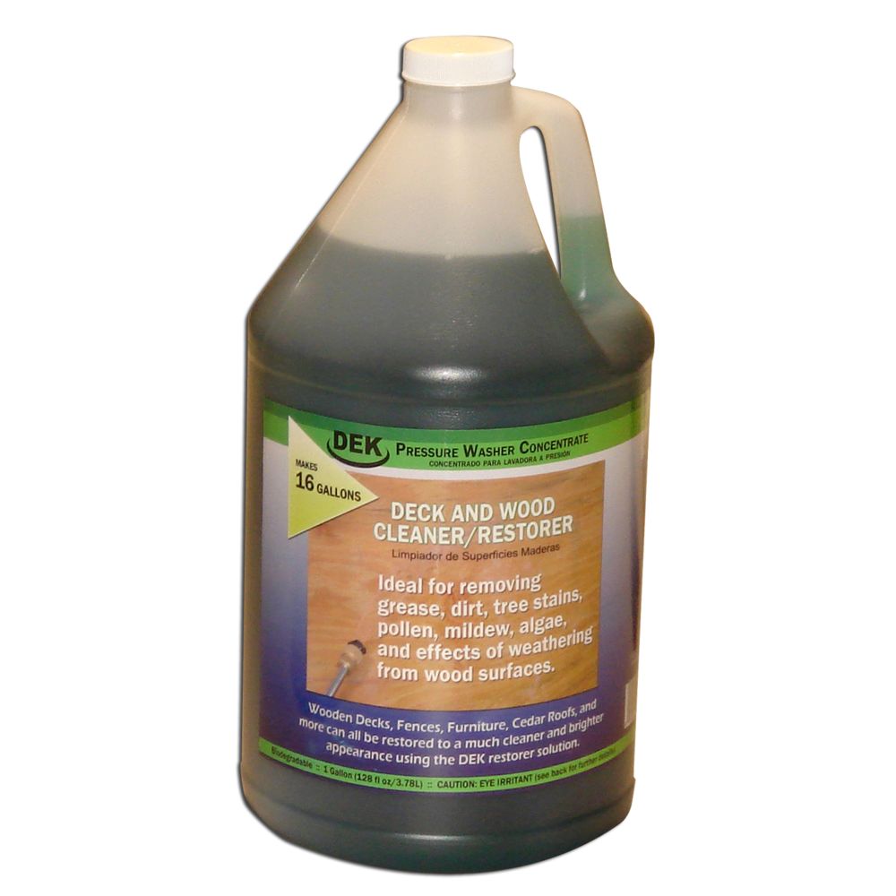 DEK Deck/Wood Cleaner Restorer Pressure Washer Detergent Concentrate at Kmart.com
