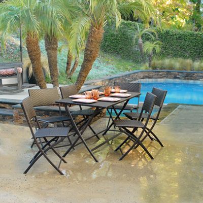 RST Outdoor Perfect Folding Table/Chair Set