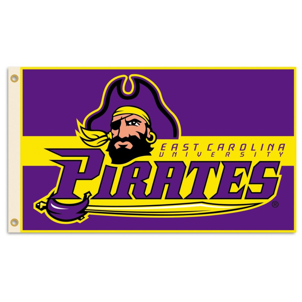 Bsi Products East Carolina Pirates 3' X 5' Flag