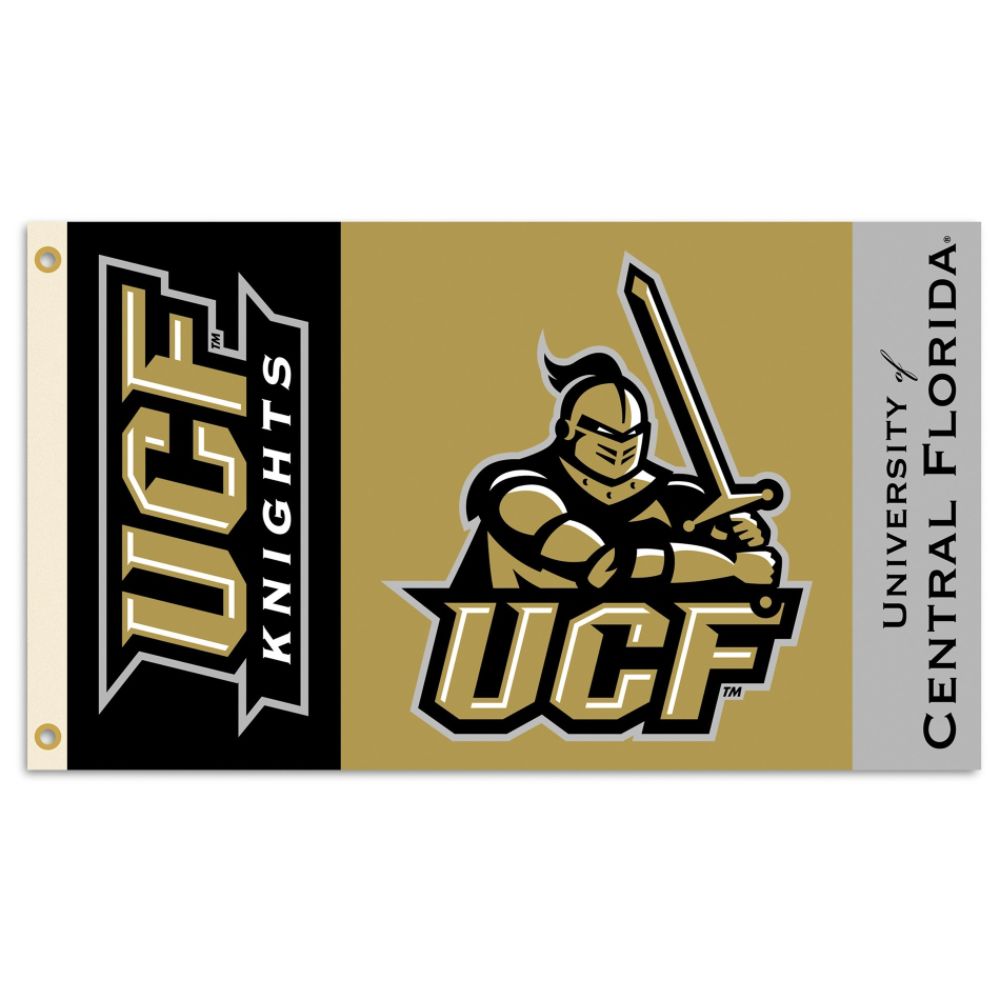 Bsi Products Central Florida Golden Knights 3' X 5' Flag