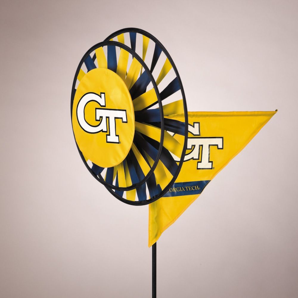 Bsi Products Georgia Tech Yellow Jackets Yard Spinner