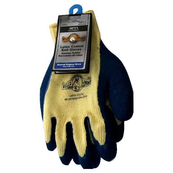 Wells Lamont Knit Gloves, Latex Coated, Men's, Medium, 1 pair at Kmart.com