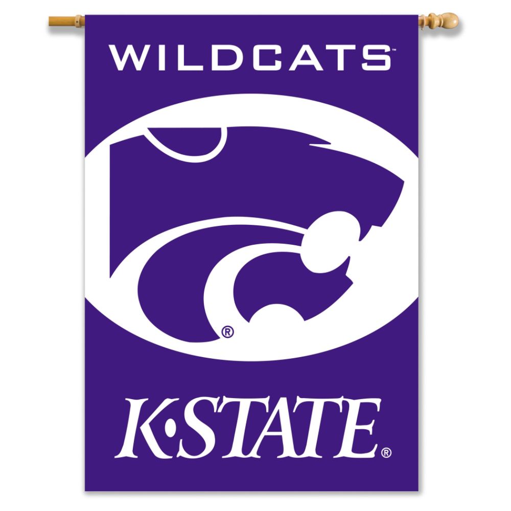 Bsi Products Kansas State Wildcats 2-sided 28" X 40" House Banner