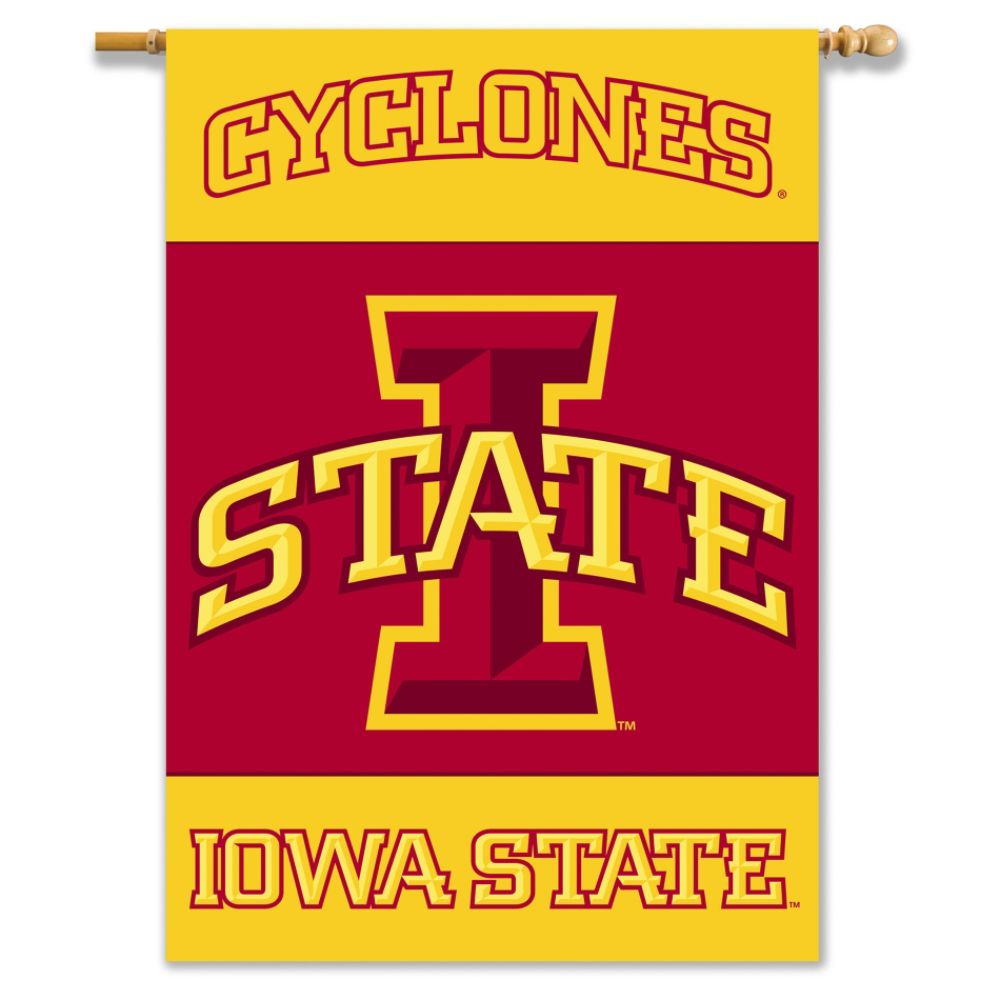 Bsi Products Iowa State Cyclones 2-sided 28" X 40" House Banner