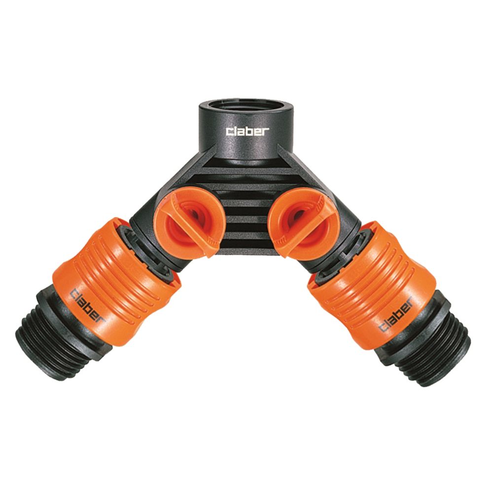 Claber "Y" Faucet Connector" at Kmart.com