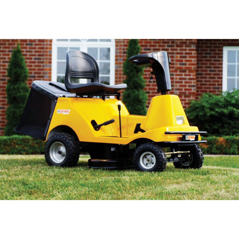 RechargeMower Electric Riding Lawn Mower
