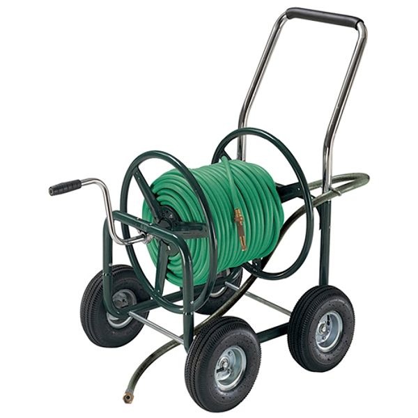 Ames True Temper Estate Hose Wagon With Pneumatic Wheels AME2380500