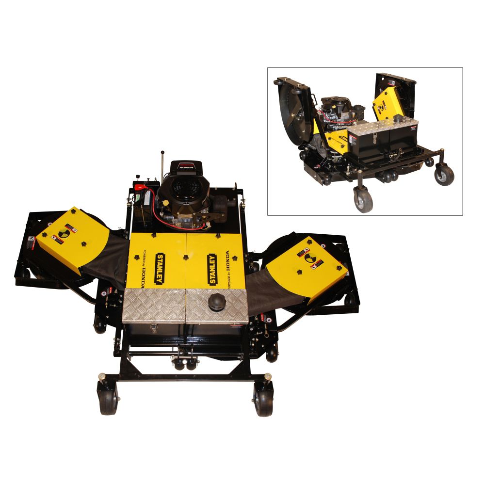 Stanley 20 HP 100 In. Tow-Behind Mower, Convertible Into a 52 In. Finish Cut or Brush Mower - Non CA at Kmart.com