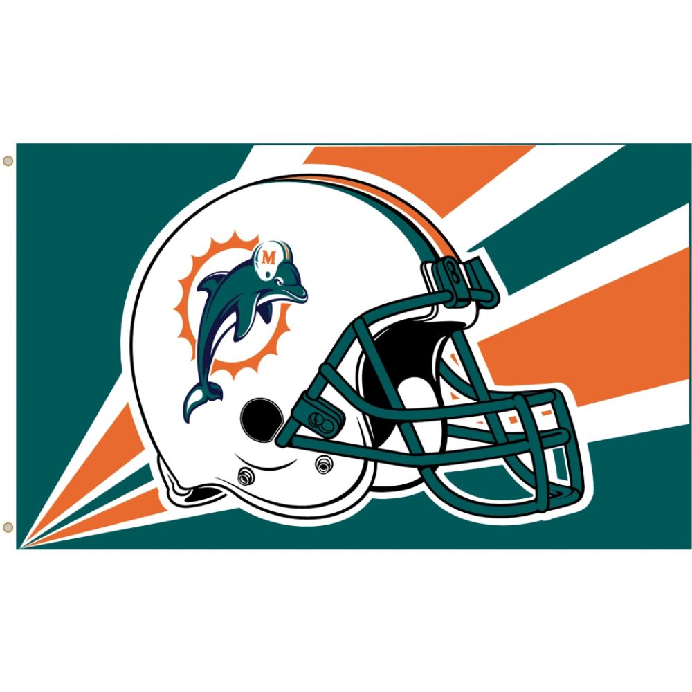 Fremont Die Miami Dolphins 3' X 5' Flag