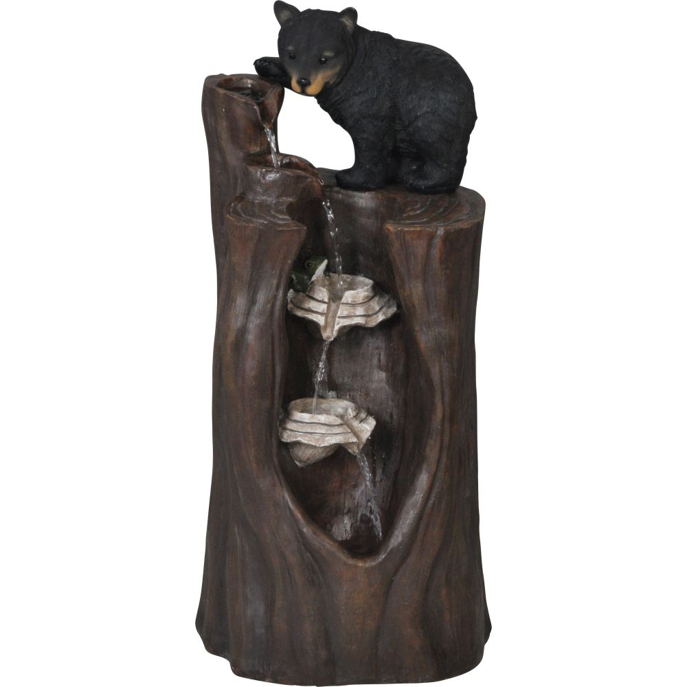 Garden Oasis Woodland Bear Fountain