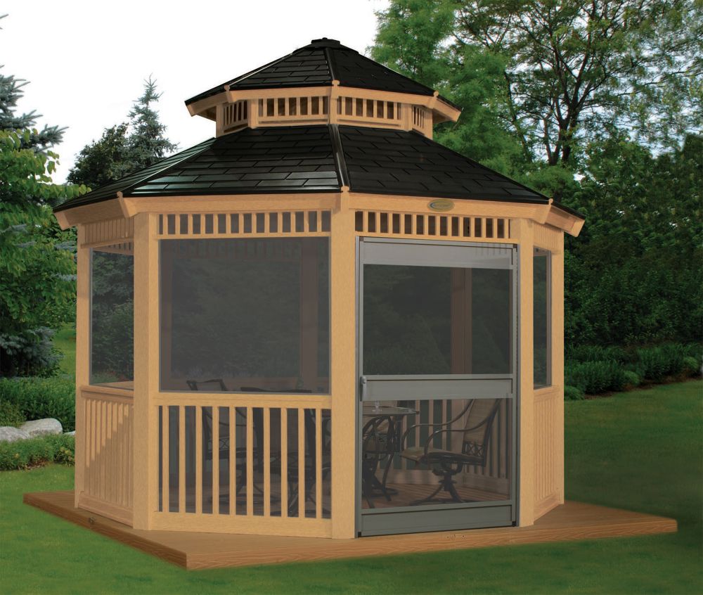 Suncast Screen Kit for 12 Ft. Gazebo at Kmart.com