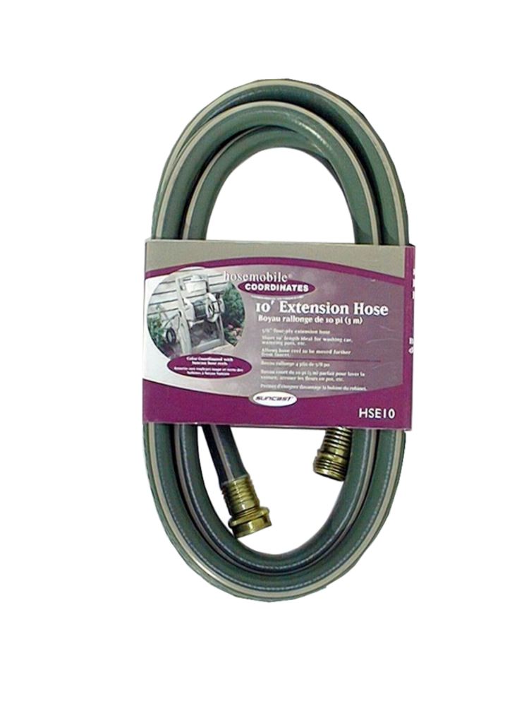 Suncast 5/8 in. x 10 ft. Extension Hose
