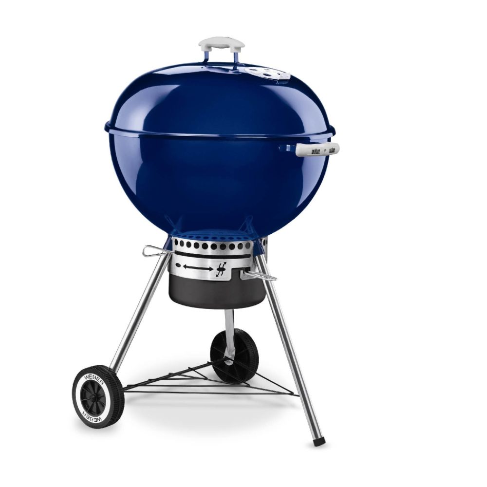 Weber 22 1/2" Dark Blue One-Touch Gold Kettle Grill" at Sears.com