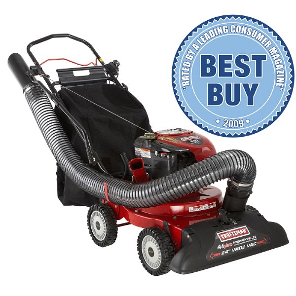 Craftsman 190 Cc 4-in-1 Yard Vacuum System- 49 State @ Sears