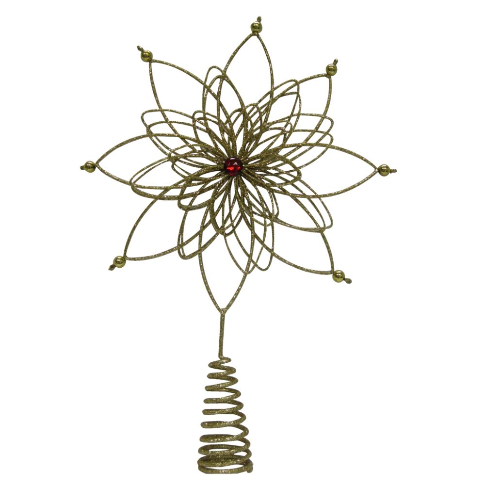 Country Living Vintage Christmas Wire Snowflake Tree Topper at Kmart.com