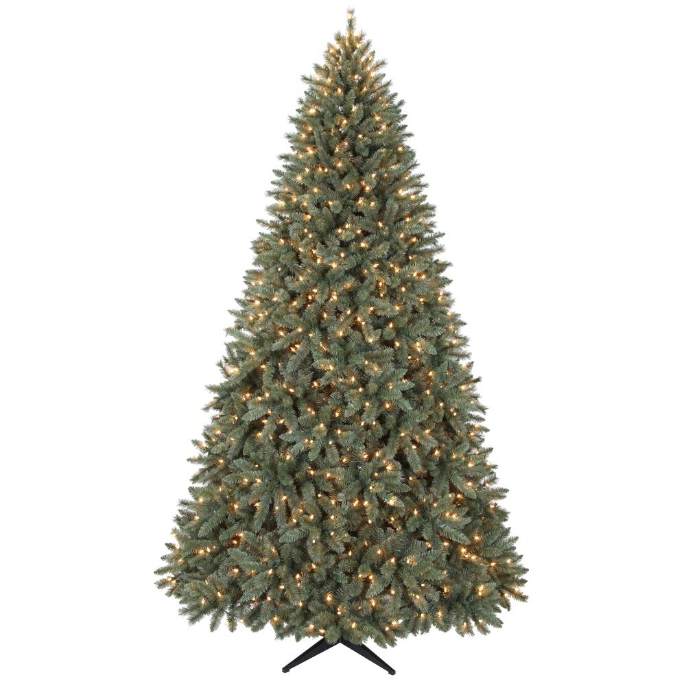 Trim a Home 9ft. Sephora Blue/Green Slim Christmas Tree With Clear Lights at Kmart.com