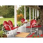 Garden Oasis Retro Steel Clam Gl