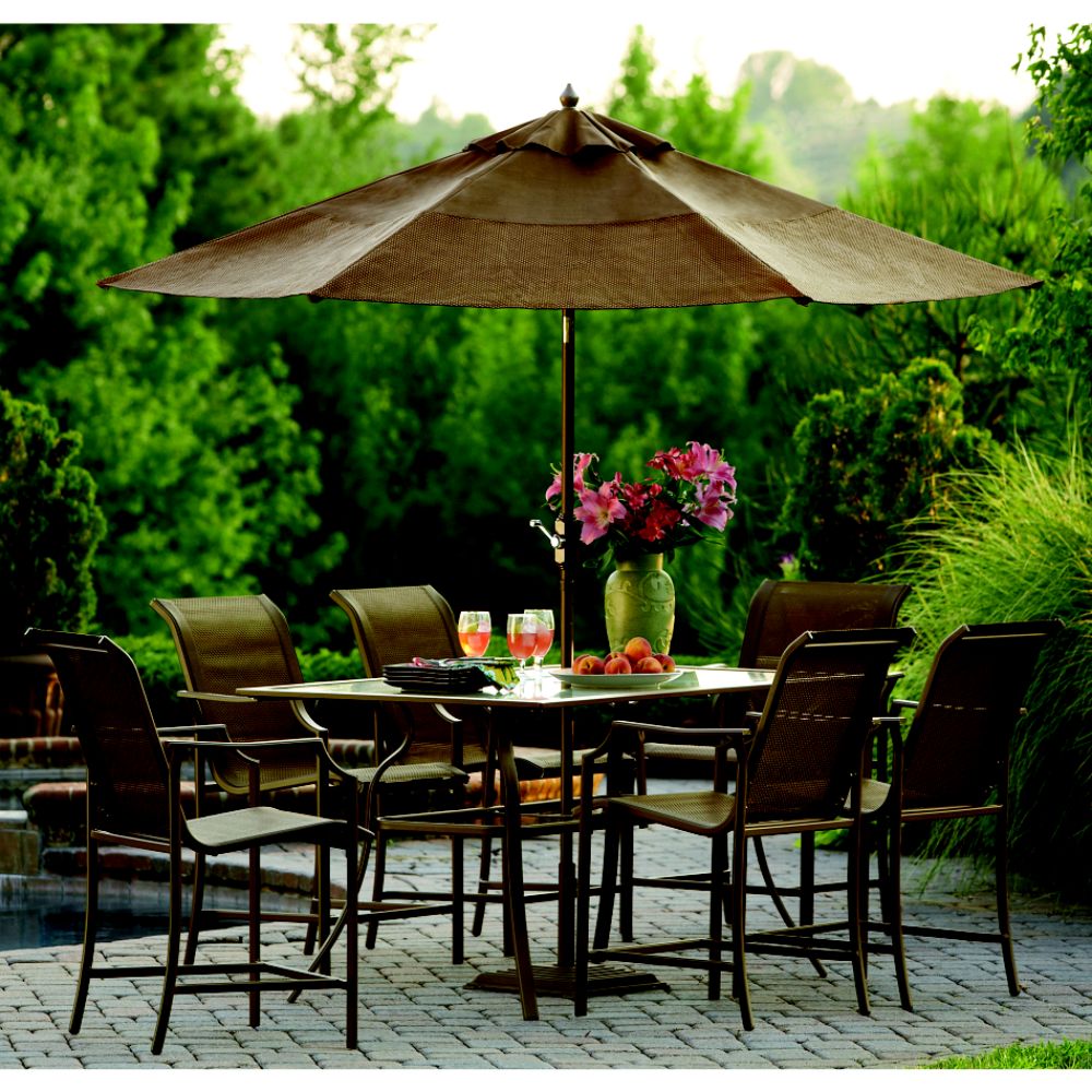 Garden Oasis Saratoga 7-Piece High Dining Set*