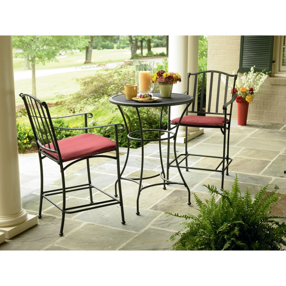 Garden Oasis Wrought Iron 3 Pc. Bistro Set at Sears.com