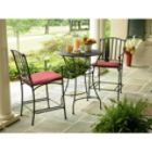 Wrought Iron 3 Pc. Bistro Set