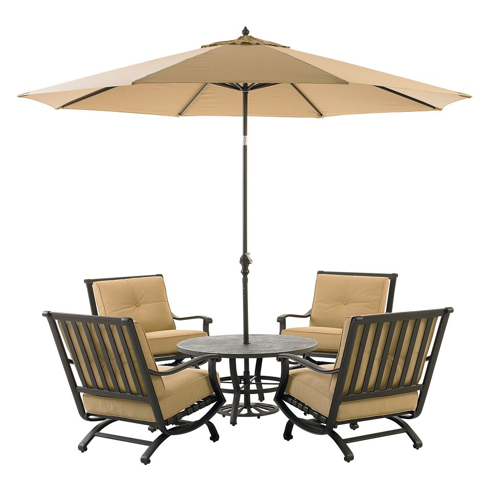 Country Living Capistrano 5-piece Patio Chat Set