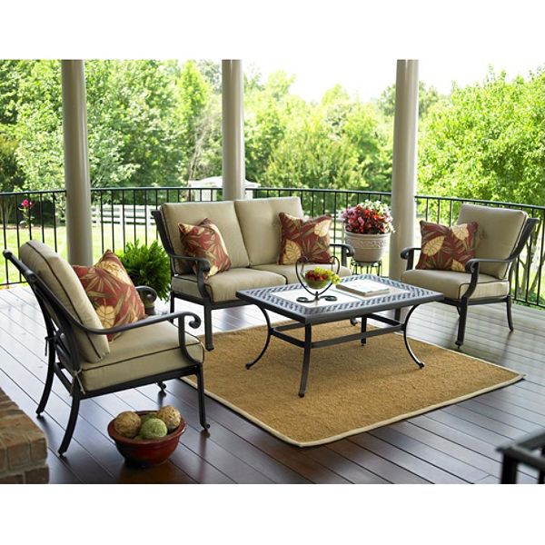 Garden Oasis Thomas 4-piece Seat Patio Set 