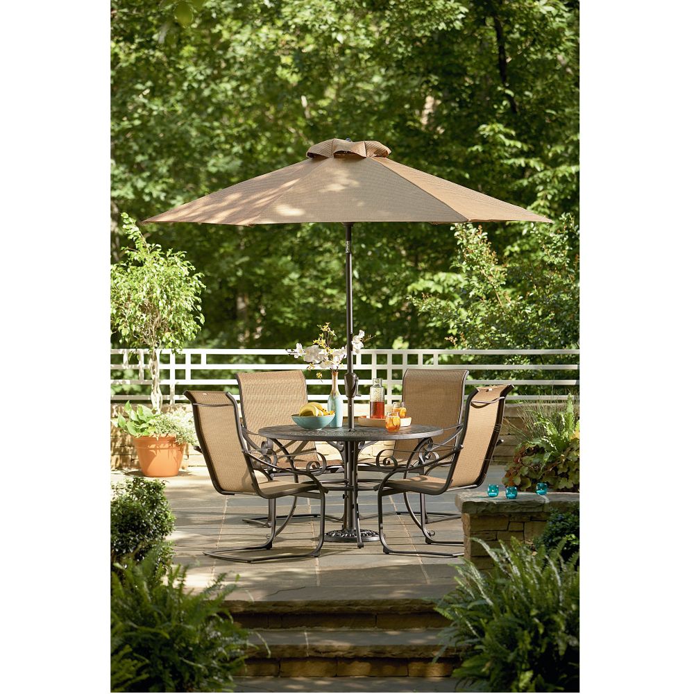 Simply Outdoors Glen View 5 Pc. Sling Dining Set at Sears.com
