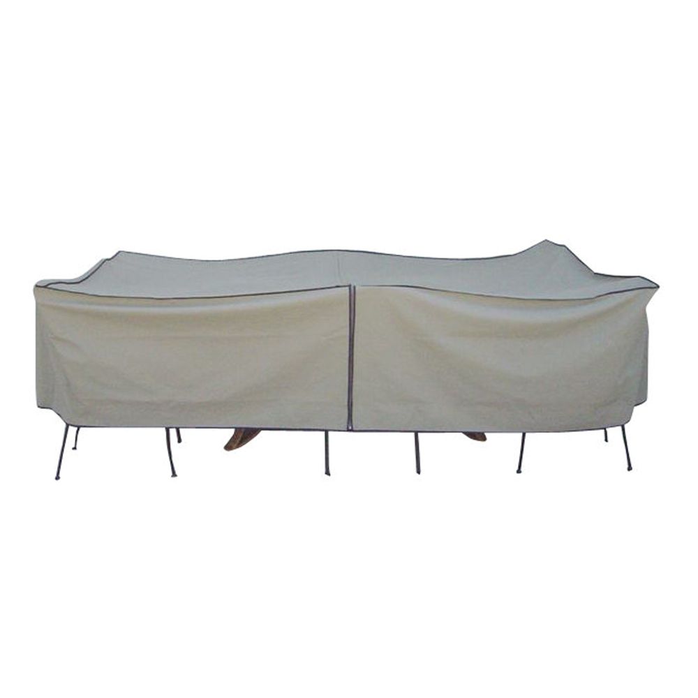 Garden Oasis 27 in. H x 68 in. W x 112 in. D Rectangular Furniture Cover