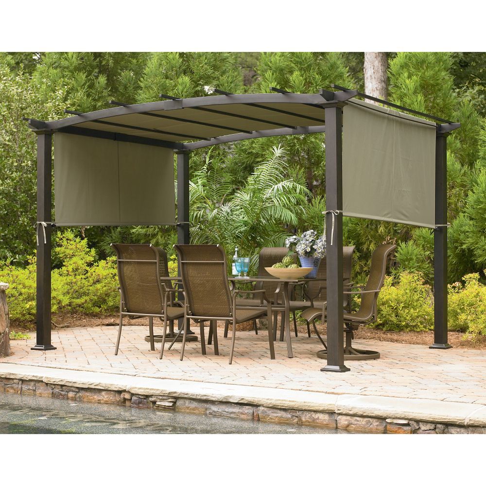 Garden Oasis Curved Pergola*