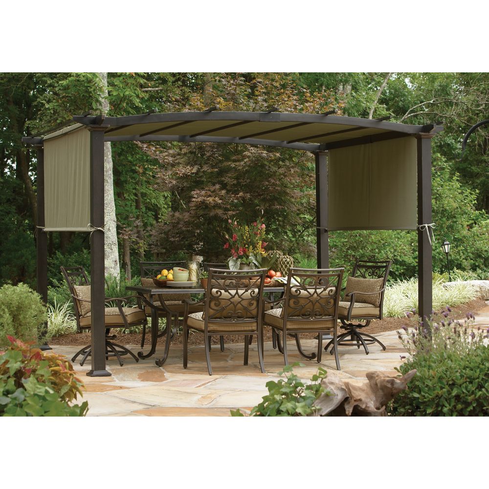 Garden Oasis Replacement Curved Pergola Canopy*