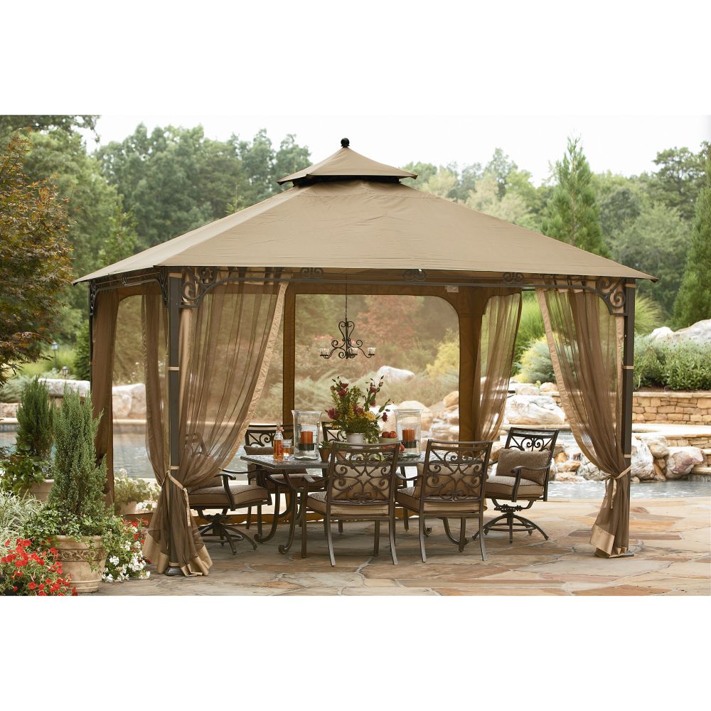 Gazebo on Garden Oasis Replacement Gazebo Canopy 10 X 12 Ft