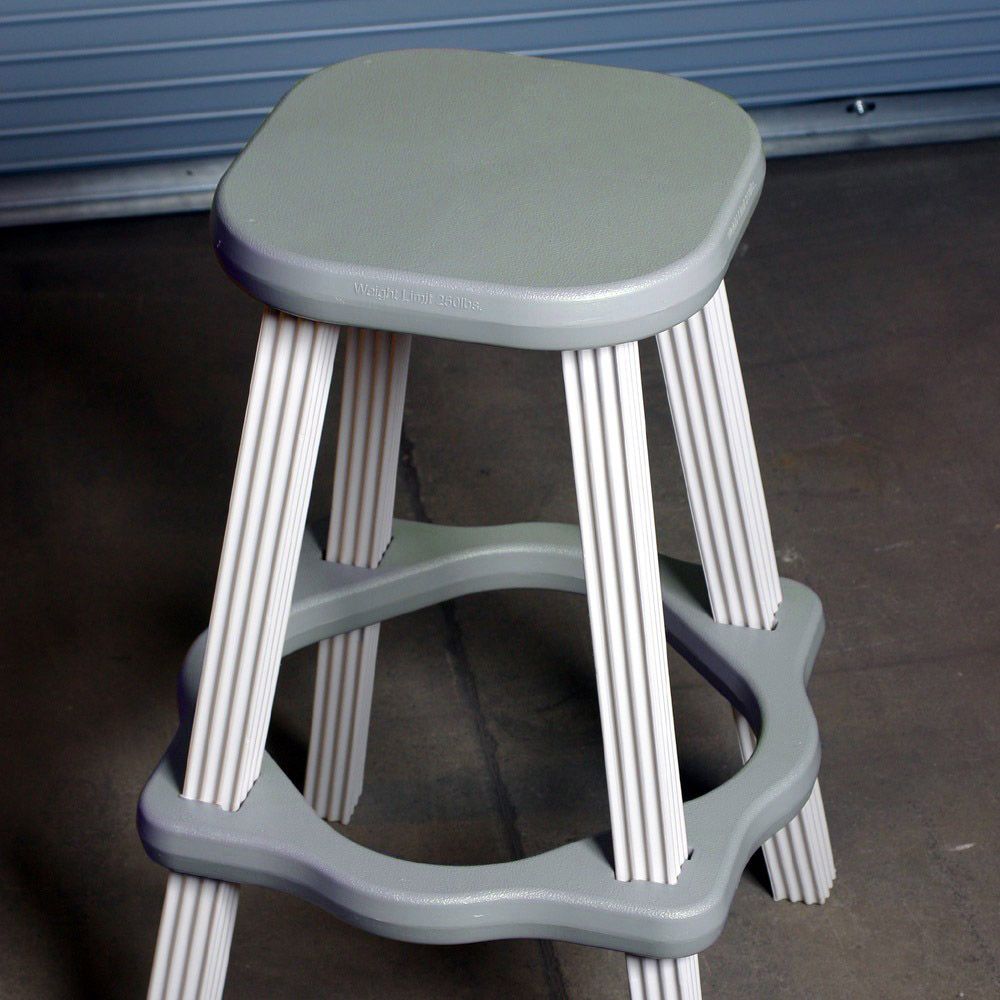 Leisure Accents 26" Patio Bar Stools - Gray at Kmart.com