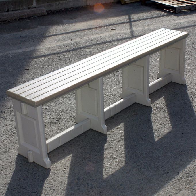 Leisure Accents 74" Patio Bench - Taupe at Kmart.com