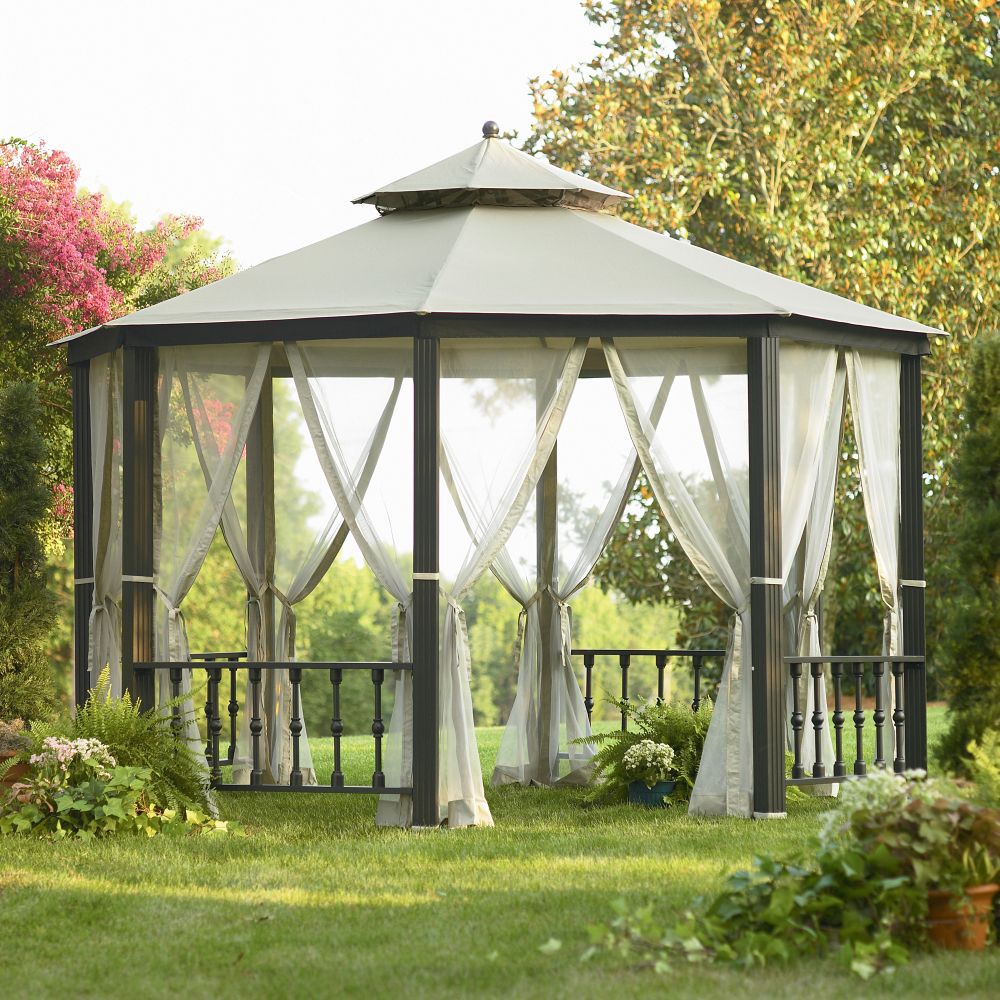 Octagon Gazebo- Simply Outdoors-Outdoor Living-Gazebos, Canopies &amp; Pergolas-Gazebos