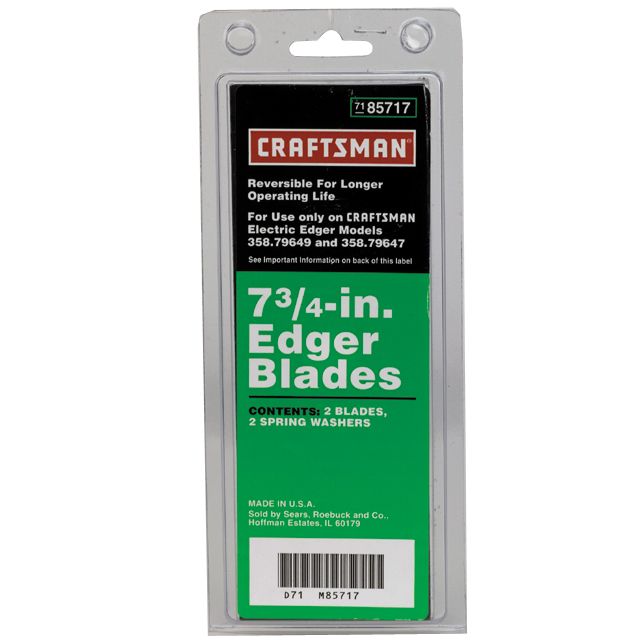 Craftsman 7-3/4'' Replacement Edger Blade