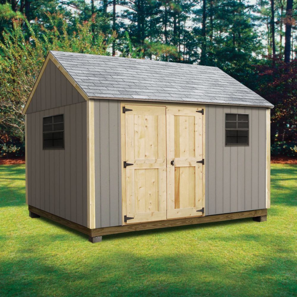 Quality Outdoor Structures T1216SC Smart Siding Cottage (12 ft. x 16 ft.) - Professional Installation Included at Kmart.com
