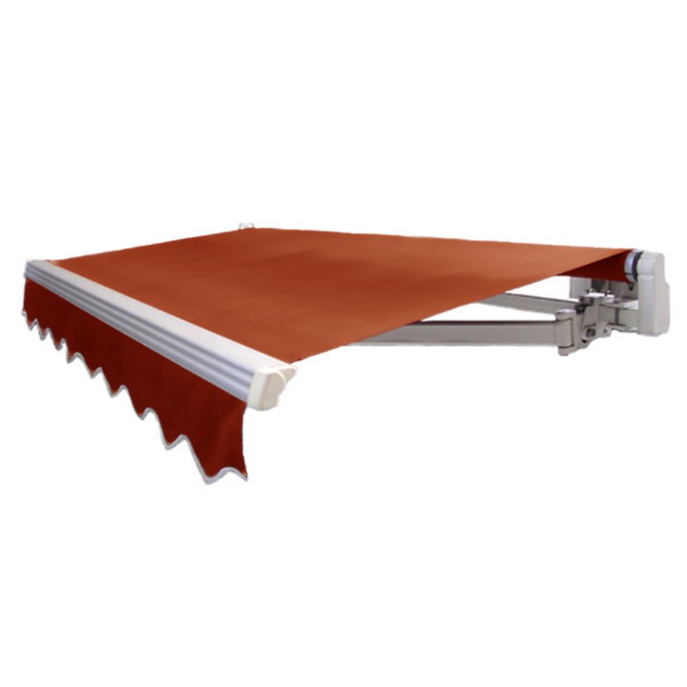 Beauty-Mark Maui Manual Retractable Awning - Terra Cotta