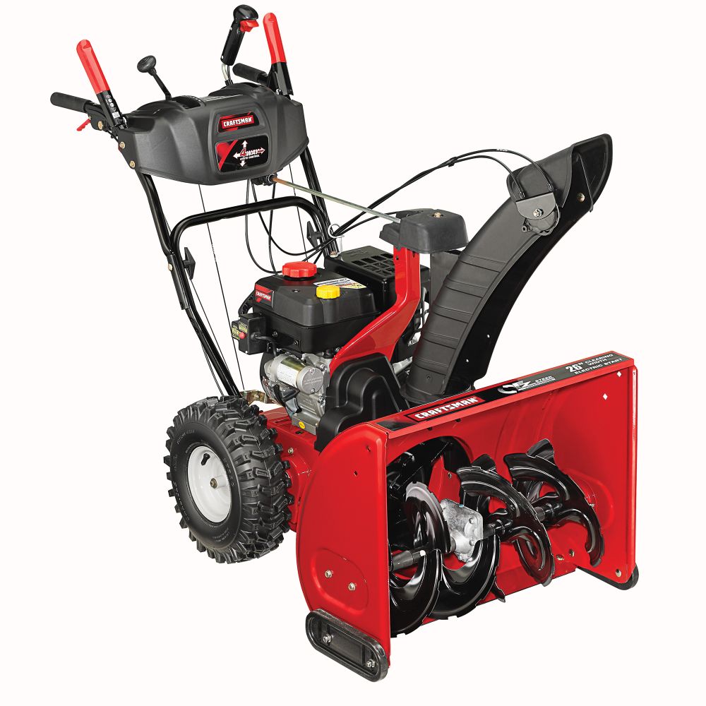 Craftsman 26" 208cc* Dual-Stage Snow Thrower w/ EZ Steer