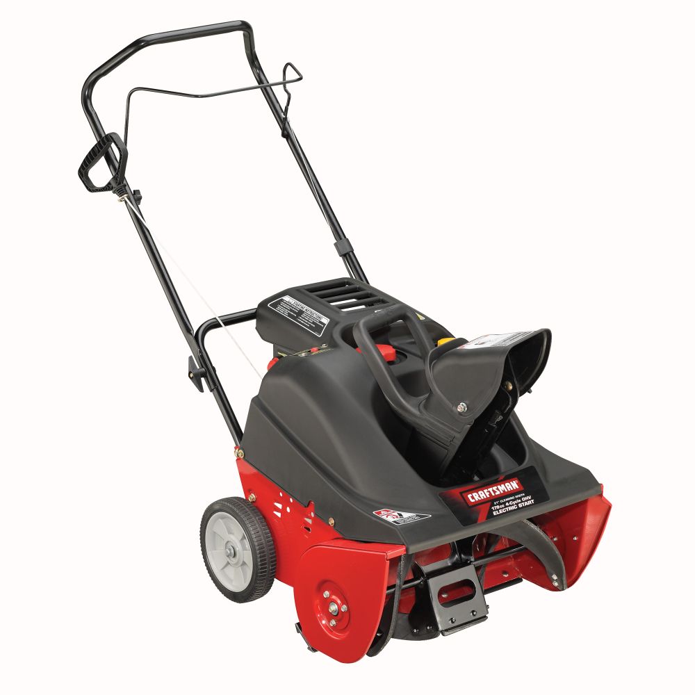 Craftsman 179cc Snowblower 21" path One-stage