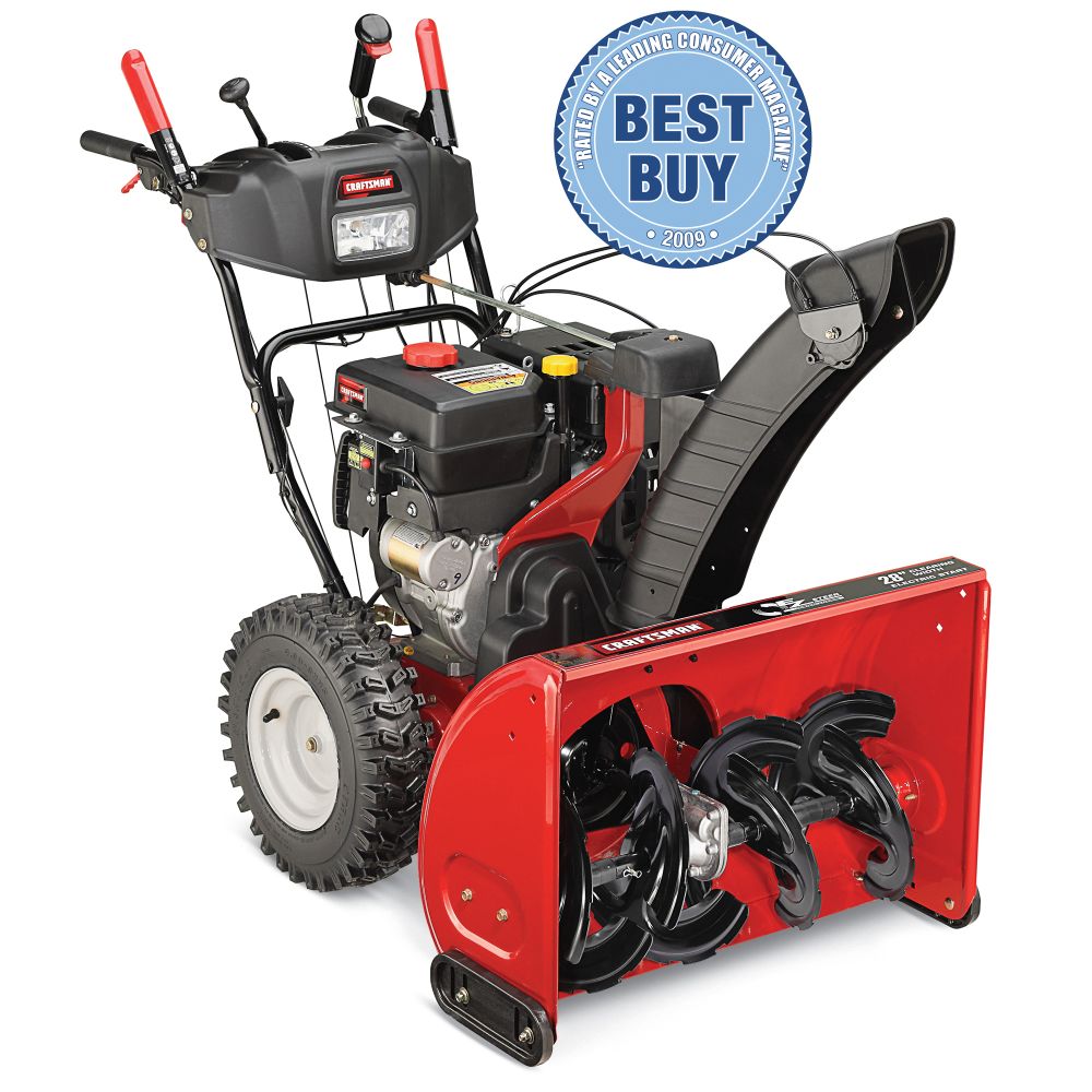 Craftsman 277cc Snowblower 28" path Two-stage