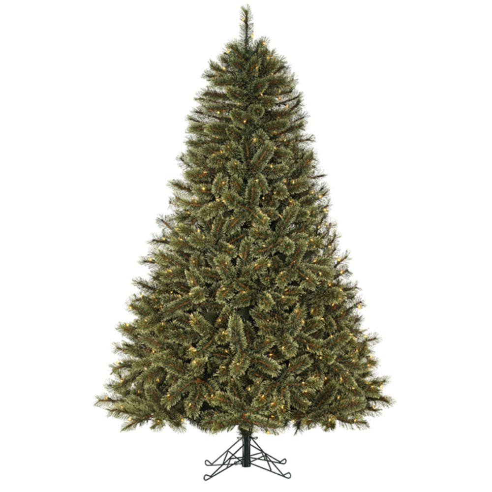 Country Living 7.5 ft. Cashmere Mixed Pine Christmas Tree Clear