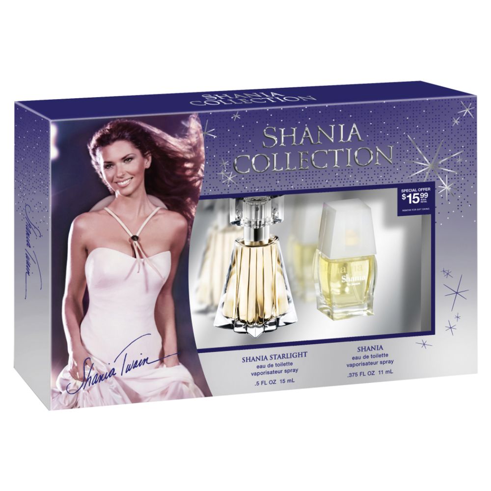 Shania Coffret .375 oz Eau De Toilette Shania, .5 oz Eau De Toilette Starlight at Kmart.com