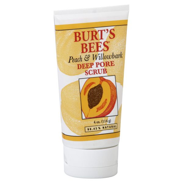Burt's Bees Deep Pore Scrub, Peach & Willowbark, 4 oz (114 g) at Kmart.com