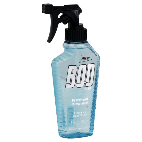 BOD Man Body Spray, Fragrance, Freshest Cleanest, 8 fl oz (236.6 ml) at Kmart.com