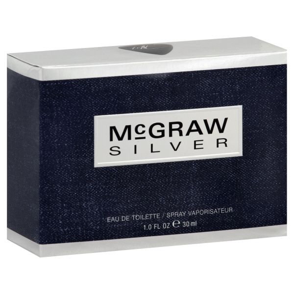Tim McGraw Silver Eau de Toilette Spray, 1 fl oz (30 ml)