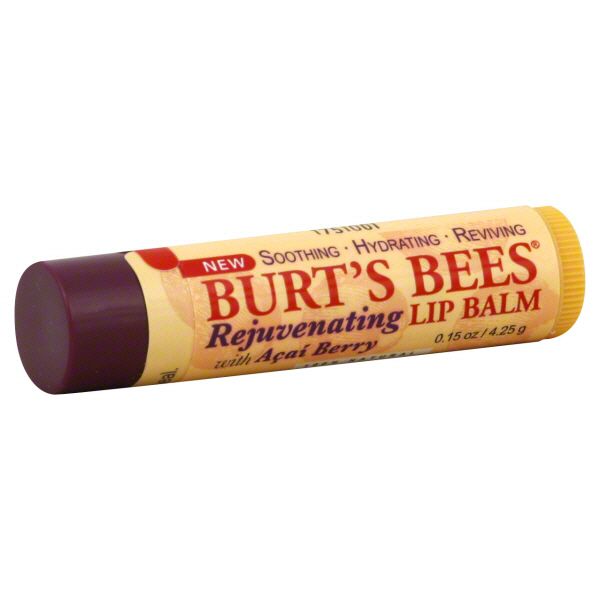 Burt's Bees Lip Balm, Rejuvenating, with Acai Berry, 0.15 oz (4.25 g) at Sears.com