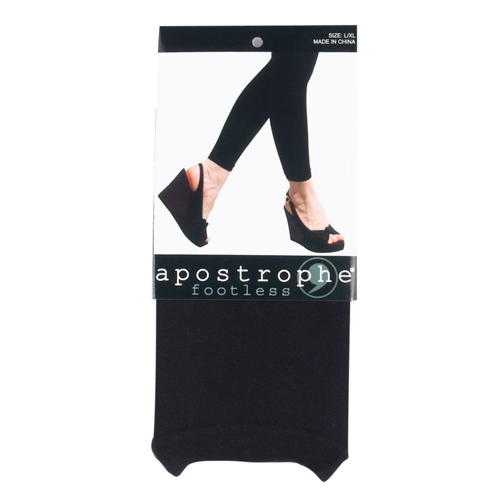 Apostrophe Flat Knit Basic Footless