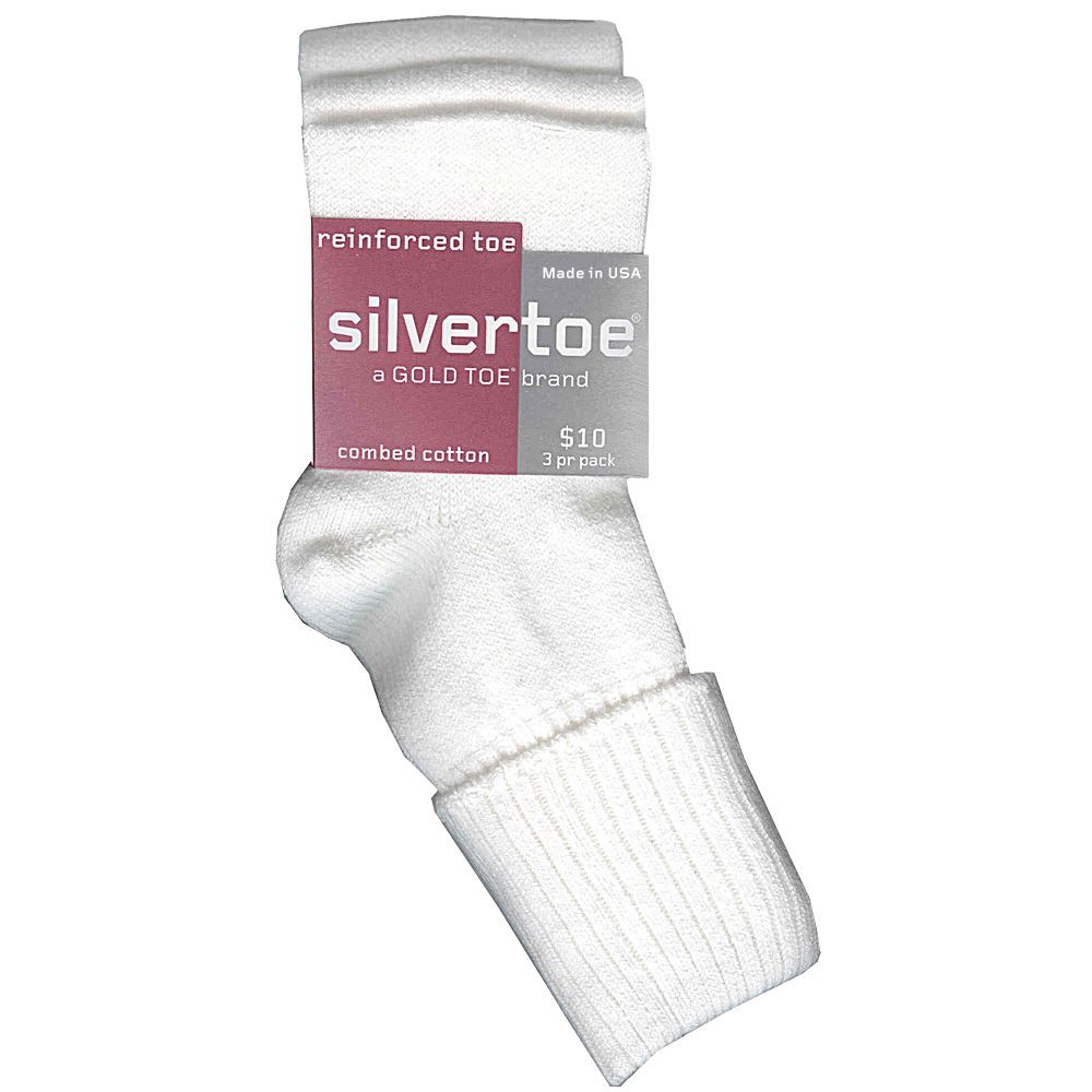 Silvertoe Turncuff Socks at Sears.com